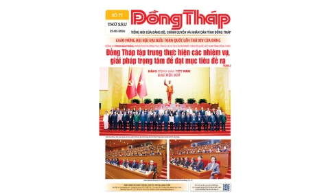 Đón đọc Báo Đồng Tháp số ra ngày 23-1-2026