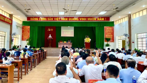 HĐND phường Mỹ Phong: Thông qua 10 nghị quyết