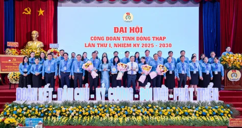 10 hoạt động nổi bật của Công đoàn Đồng Tháp năm 2025