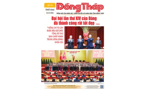 Đón đọc Báo Đồng Tháp số ra ngày 26-1-2026