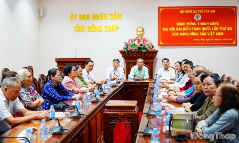 Hội Người cao tuổi Việt Nam tổ chức chương trình chào mừng thành công Đại hội XIV của Đảng