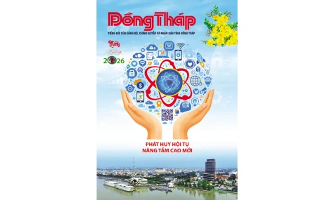 Mời bạn đọc đón xem Giai phẩm Xuân Đồng Tháp năm 2026