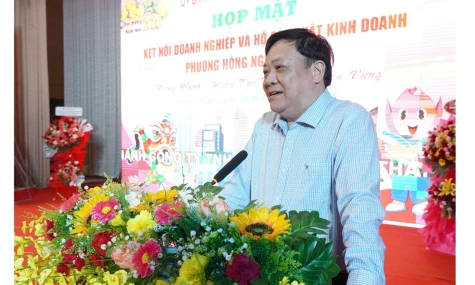 Phường Hồng Ngự: Họp mặt kết nối doanh nghiệp và hộ sản xuất, kinh doanh