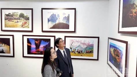 Sắc màu nhiếp ảnh mừng Đảng, mừng Xuân và chào mừng thành công Đại hội XIV