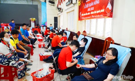 Hiến máu đầu xuân – Nhân lên hạnh phúc