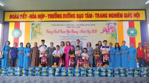 Xã Chợ Gạo: Tổ chức Chương trình Xuân yêu thương - Bính Ngọ 2026