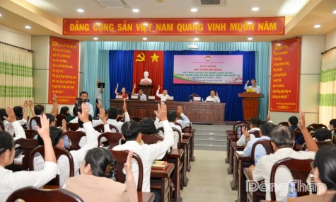 Đồng Tháp: Hiệp thương lần thứ hai thỏa thuận lập danh sách sơ bộ người ứng cử đại biểu Quốc hội và HĐND tỉnh