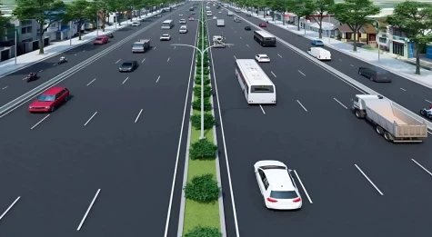 Thiết kế mở rộng gấp đôi đường từ TP HCM đi miền Tây