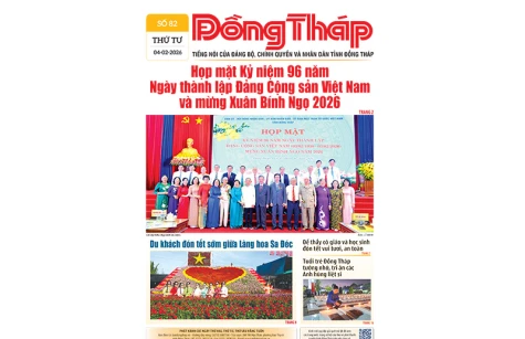 Đón đọc Báo Đồng Tháp số ra ngày 4-2-2026