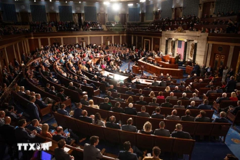 Dự luật chấm dứt đợt chính phủ đóng cửa một phần vượt "ải" Hạ viện Mỹ