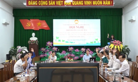 Xã Hòa Long: Tổ chức hội nghị hiệp thường lần thứ hai