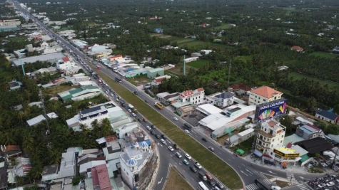 Đồng Tháp: Chuẩn bị mặt bằng xây dựng cầu vượt tại ngã tư Đồng Tâm