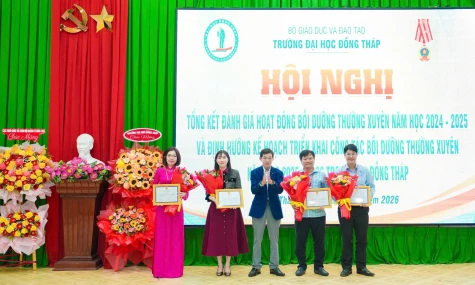 Trường Đại học Đồng Tháp: Bồi dưỡng thường xuyên cho 54.470 học viên