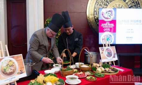 Vietnamese Pho Day showcases culture, connectivity in Beijing