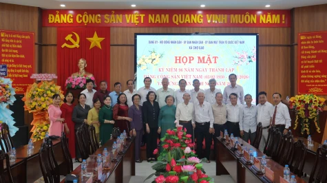 Xã Chợ Gạo: Họp mặt Kỷ niệm 96 năm Ngày thành lập Đảng Cộng sản Việt Nam và mừng Xuân Bính Ngọ năm 2026