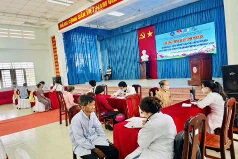 Tuổi trẻ Bệnh viện Đa khoa khu vực Cai Lậy tình nguyện vì sức khỏe cộng đồng