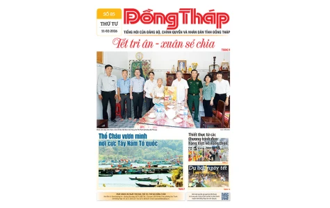 Đón đọc Báo Đồng Tháp số ra ngày 11-2-2026