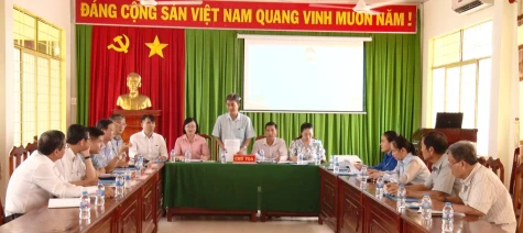 Xã Lai Vung: Tổ chức Hội nghị hiệp thương lần thứ ba