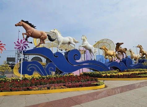 Đồng Tháp: Xếp thứ Ba Cuộc bình chọn Linh vật ngựa đẹp nhất Tết Bính Ngọ