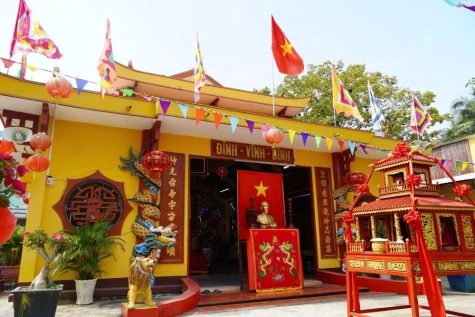 Dấu xưa ở đình Vĩnh Bình