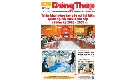 Đón đọc Báo Đồng Tháp số ra ngày 27-2-2026
