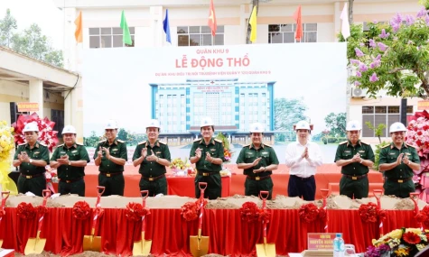 Bệnh viện Quân y 120: Khởi công Dự án Khu điều trị nội trú