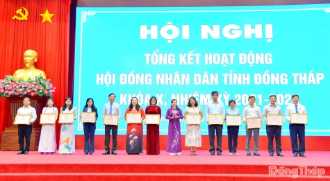 HĐND tỉnh Đồng Tháp: Nêu cao tinh thần trách nhiệm, hoàn thành thắng lợi nhiệm vụ nhiệm kỳ 2021 - 2026.