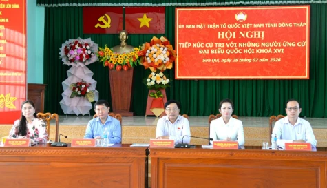 Cử tri đánh giá cao chương trình hành động của các ứng cử viên đại biểu Quốc hội khóa XVI