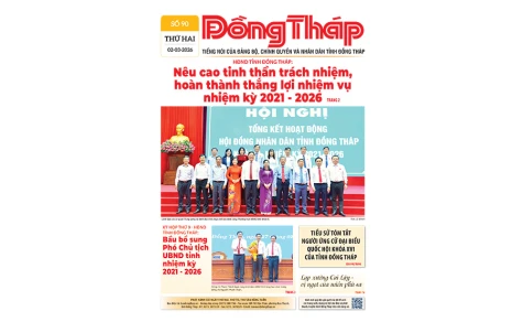 Đón đọc Báo Đồng Tháp số ra ngày 2-3-2026