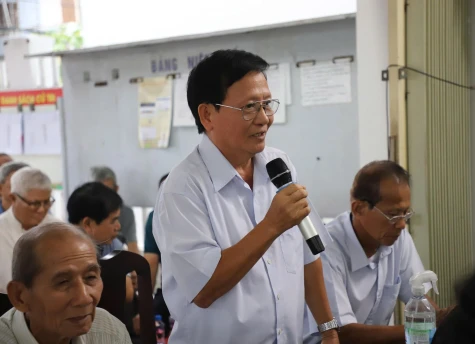 Phường Cao Lãnh: Tổ chức tiếp xúc cử tri với ứng cử viên Hội đồng nhân dân phường