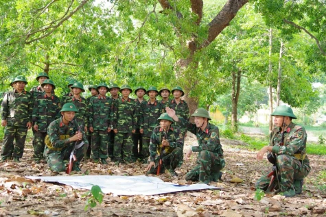 Nâng cao chất lượng huấn luyện lực lượng dự bị động viên