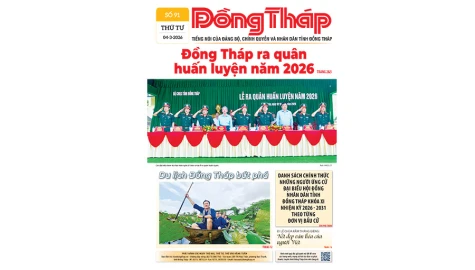Đón đọc Báo Đồng Tháp số ra ngày 4-3-2026