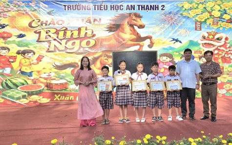 Đồng Tháp: Khen thưởng giáo viên và học sinh đạt thành tích trong Cuộc thi vẽ tranh quốc tế