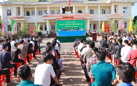 Tháp Mười: Khai mạc Hội trại Tòng quân năm 2026