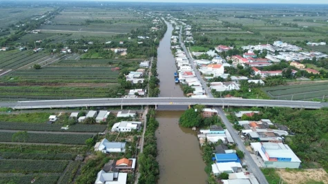 Hơn 822 tỷ đồng đầu tư Dự án Đường phát triển vùng Đồng Tháp Mười