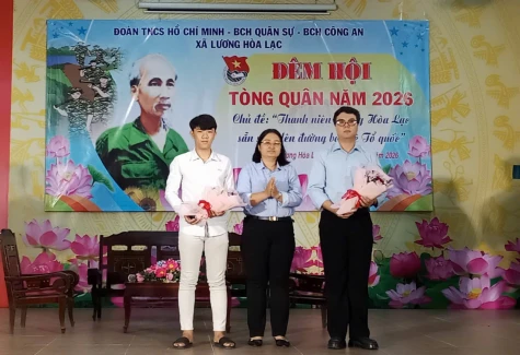 Xã Lương Hòa Lạc tổ chức Ngày hội Tòng quân năm 2026