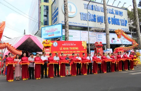 Khai trương Công ty TNHH MTV Đại học Đồng Tháp