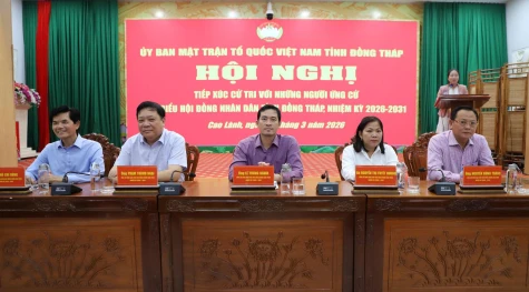 Cử tri phường Cao Lãnh: Kiến nghị tỉnh hoàn thiện hạ tầng giao thông liên kết khu vực