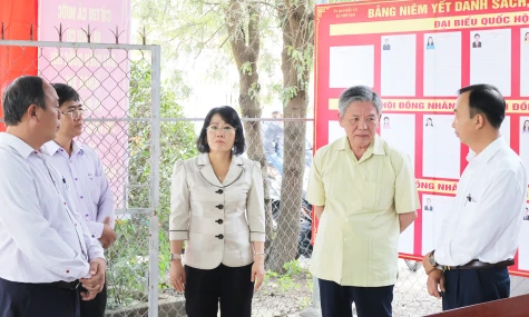 Chợ Gạo khẩn trương chuẩn bị cho ngày hội lớn của toàn dân