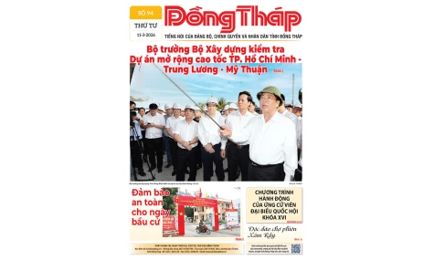 Đón đọc Báo Đồng Tháp số ra ngày 11-3-2026