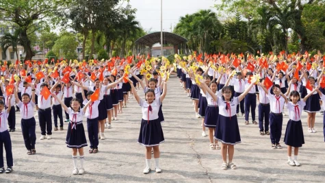 Đồng Tháp: Hơn 400 đội viên, thiếu nhi tham gia Ngày hội “Thiếu nhi vui khỏe - Tiến bước lên Đoàn”