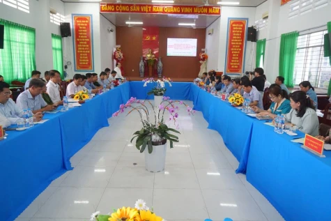 Đồng Tháp: Kiểm tra công tác chuẩn bị bầu cử tại đơn vị bầu cử số 13 và 14