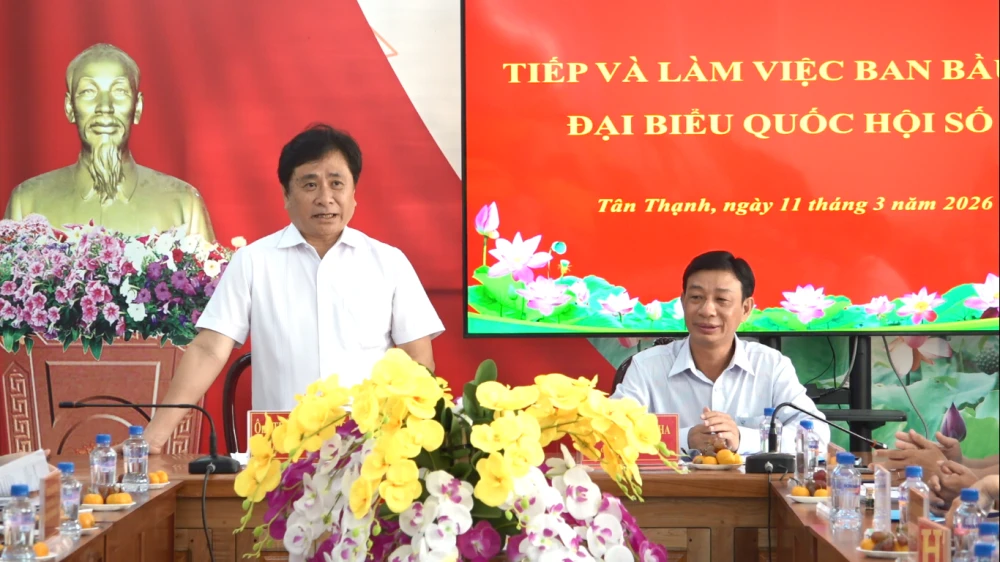 Xã Tân Thạnh chủ động, chu đáo chuẩn bị cho cuộc bầu cử Đại biểu Quốc hội khóa XVI