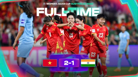 Bàn thắng của Vạn Sự vào đề cử đẹp nhất vòng bảng Giải bóng đá nữ châu Á 2026