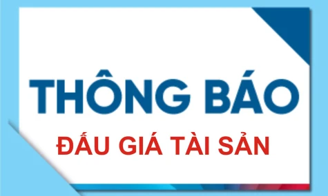 Thông báo đấu giá tài sản