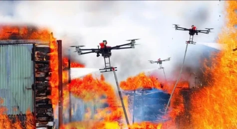 CT Group phát triển UAV bầy đàn chữa cháy