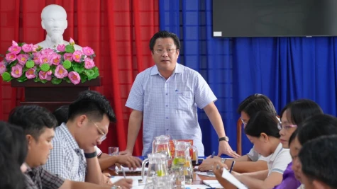 Đồng Tháp: Lãnh đạo Công an tỉnh kiểm tra công tác chuẩn bị bầu cử