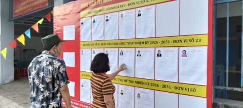 Phường Mỹ Tho: Chuẩn bị sẵn sàng cho cuộc bầu cử Đại biểu Quốc hội và Đại biểu HĐND các cấp