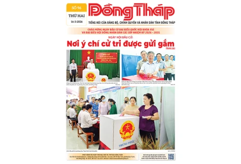 Đón đọc Báo Đồng Tháp số ra ngày 16-3-2026.