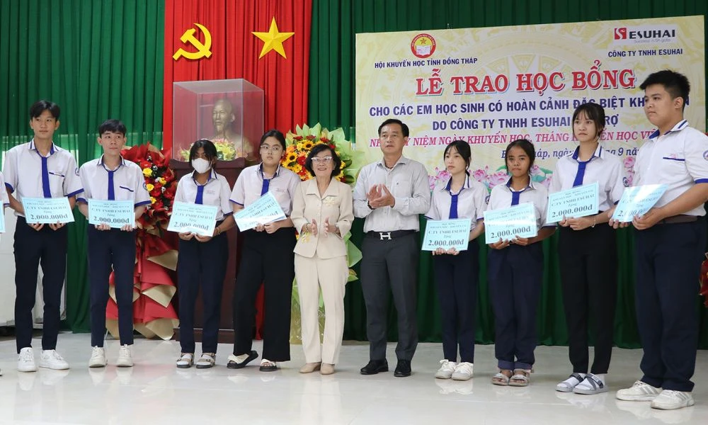 Lan tỏa nghĩa tình khuyến học, khuyến tài